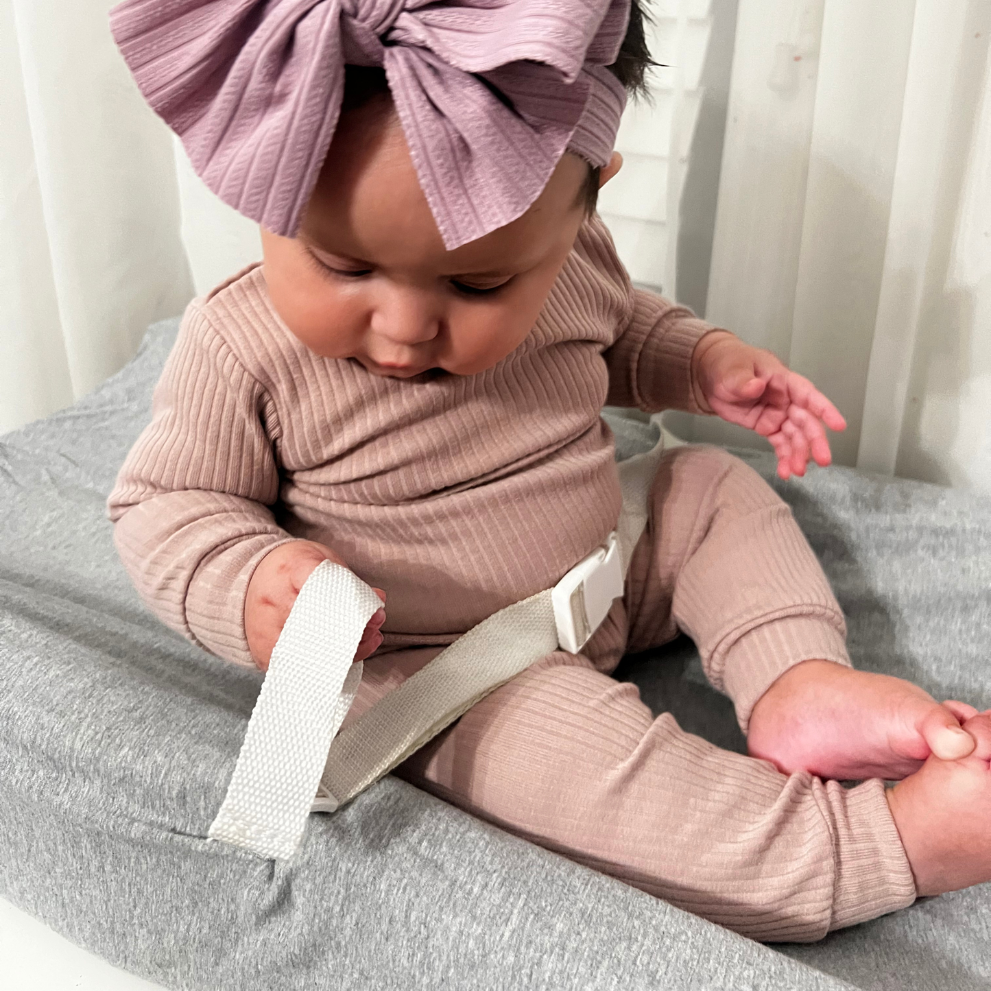 Rib Two-Piece Set Lilac