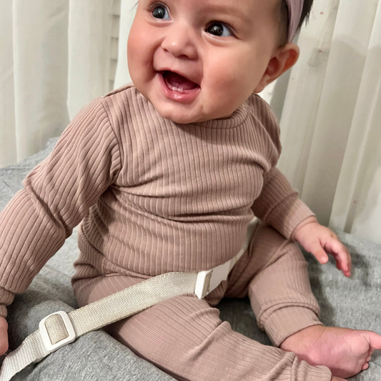 Rib Two-Piece Set Lilac