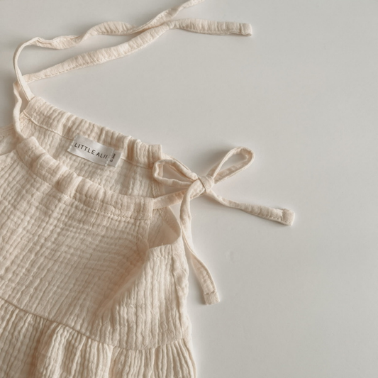 Honeybee Dress + Bloomers set