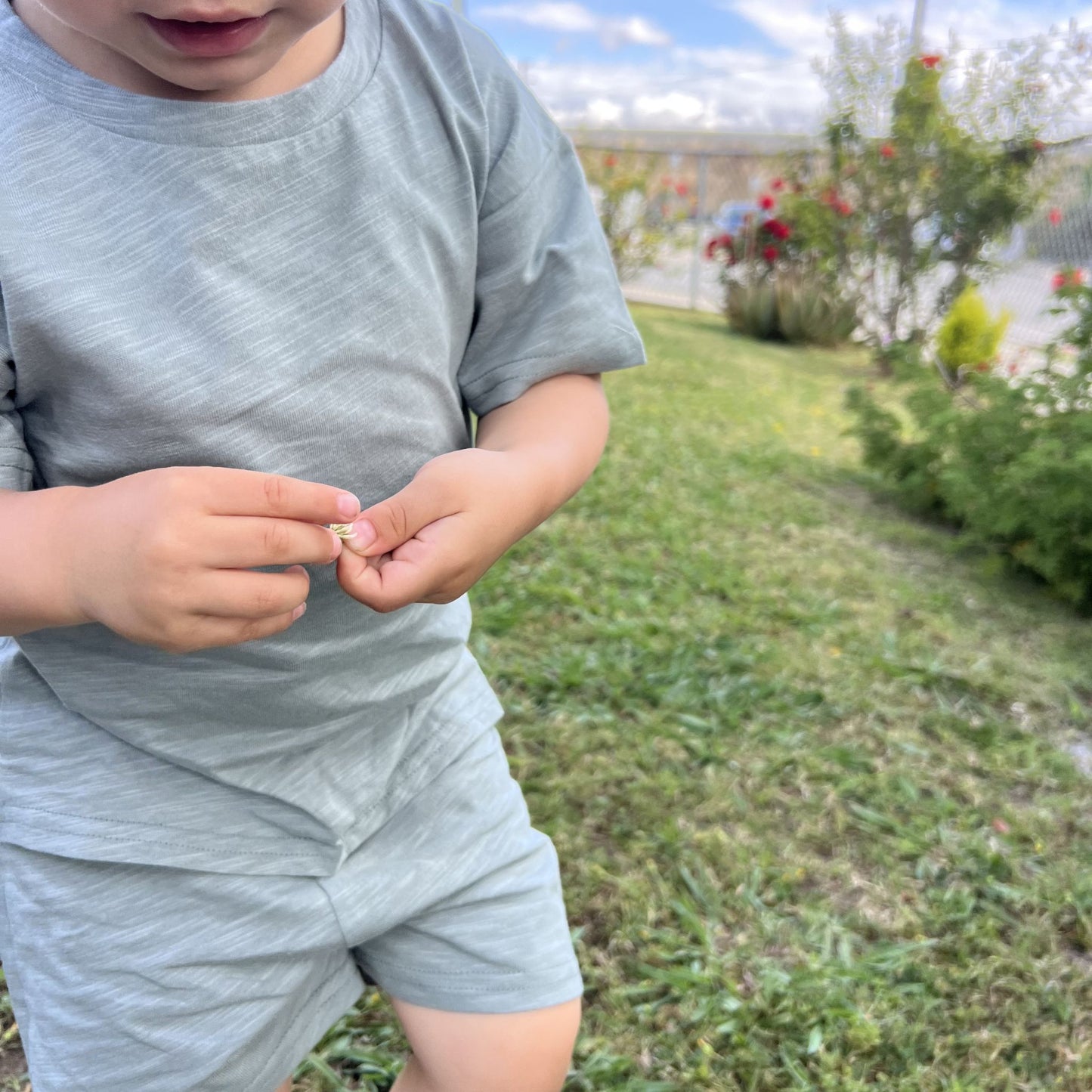 Everyday Organic Cotton Jersey Shirt + Shorts Set